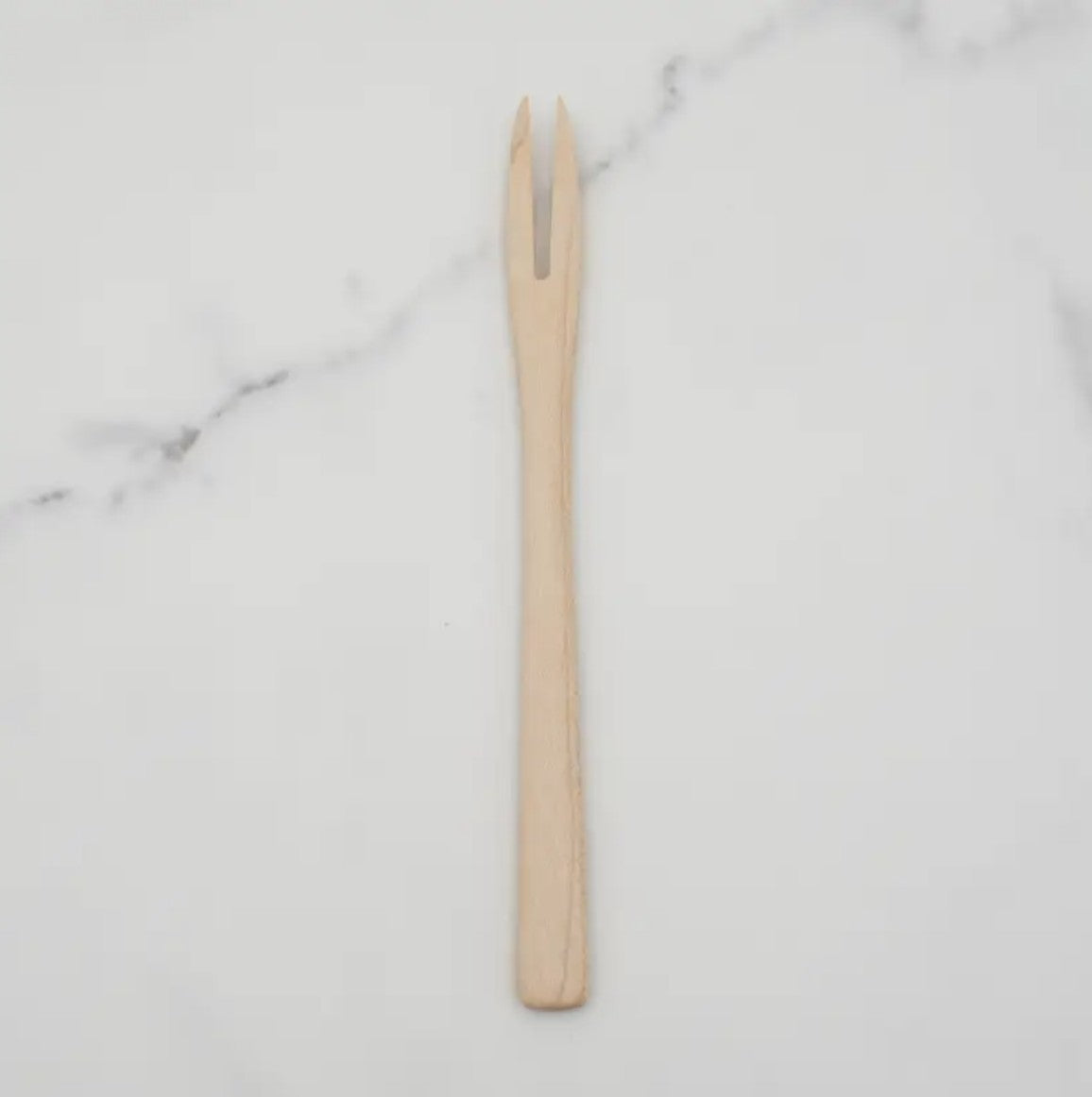 6" Maple Wood Olive & Fruit Pick - Kitchen Tool