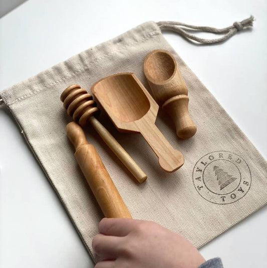 Montessori Mini Wood Tool Kit