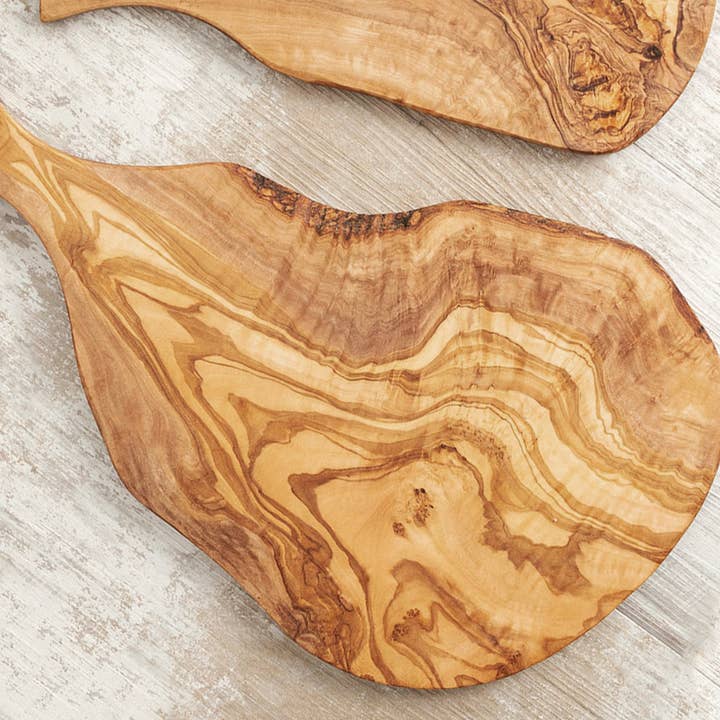 Italian Olivewood Charcuterie and Cheese Paddle Board