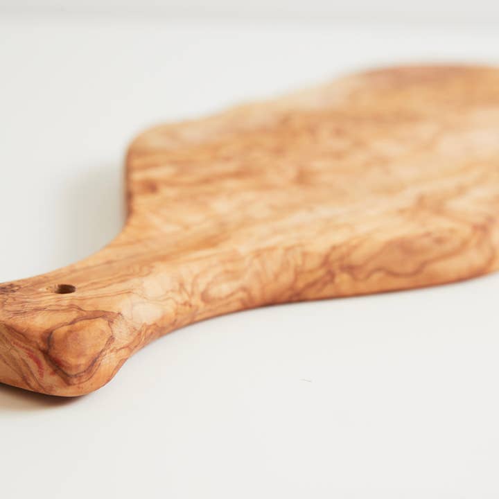Italian Olivewood Charcuterie and Cheese Paddle Board
